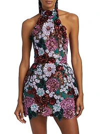 Deirdre Halterneck Minidress