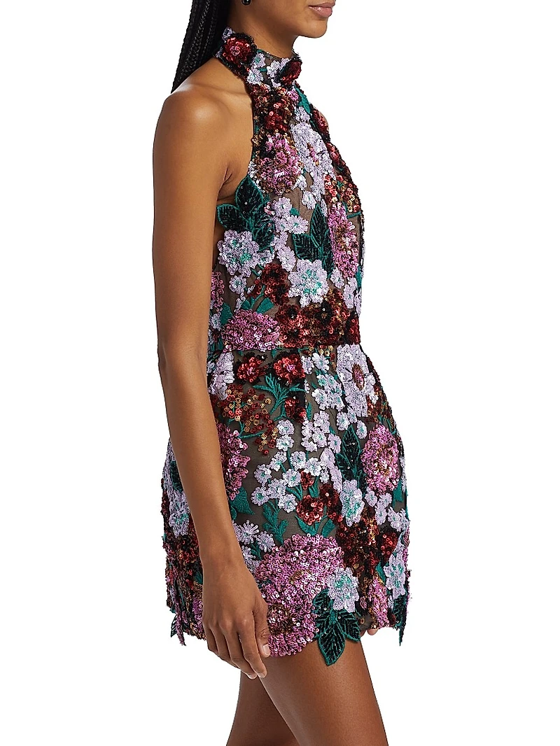 Deirdre Halterneck Minidress