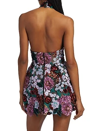 Deirdre Halterneck Minidress