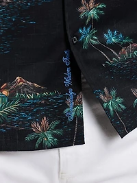 Kauai Abstract Cotton Shirt