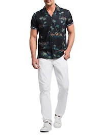 Kauai Abstract Cotton Shirt