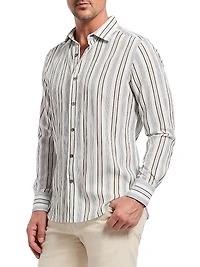 Stamford Striped Woven Shirt