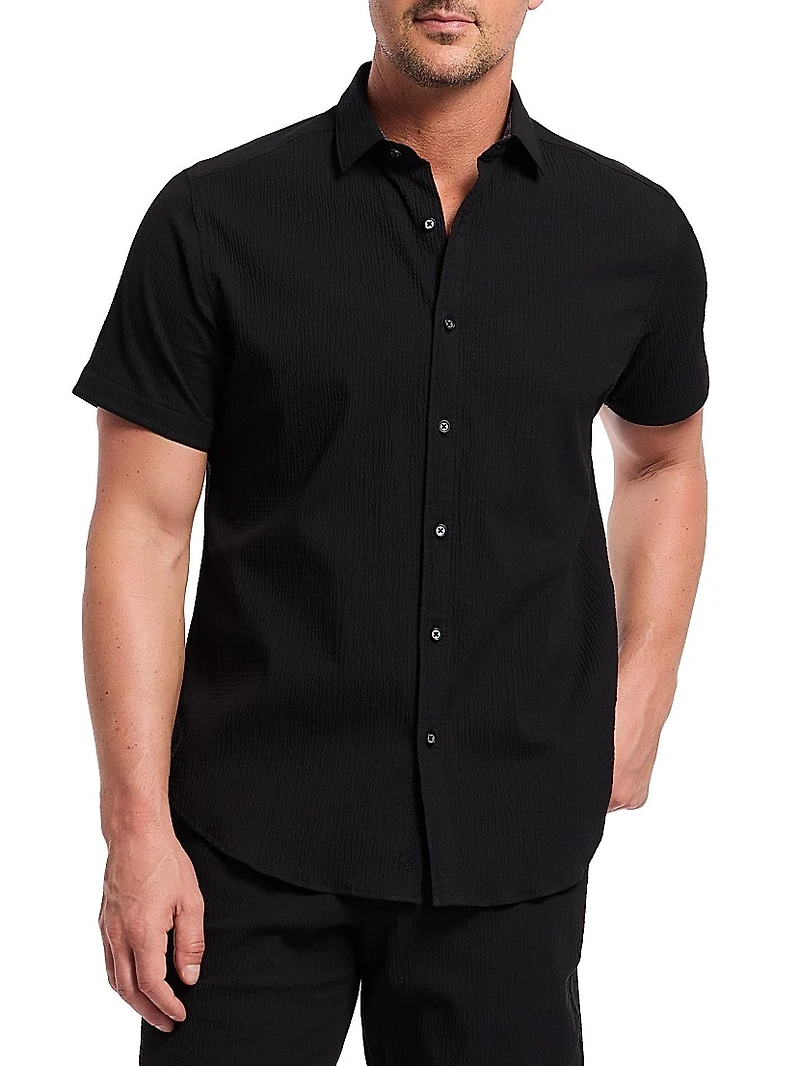 Thresher Stretch Cotton Woven Shirt