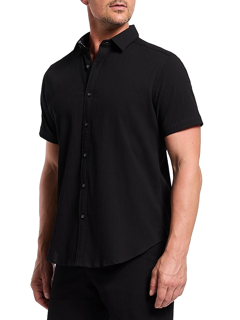 Thresher Stretch Cotton Woven Shirt