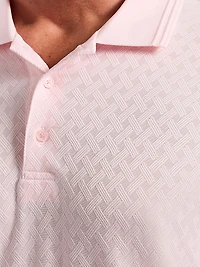 Elias Jacquard Knit Polo Shirt