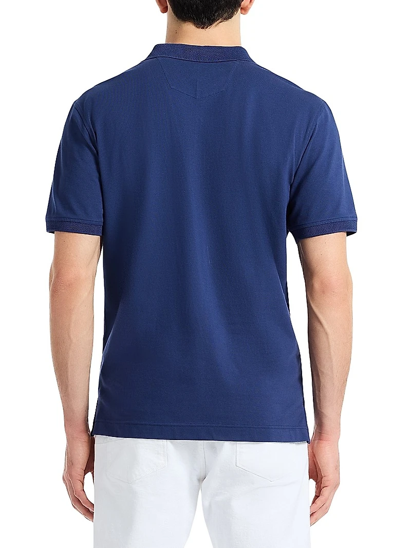 Monkey Business Stretch-Cotton Polo Shirt