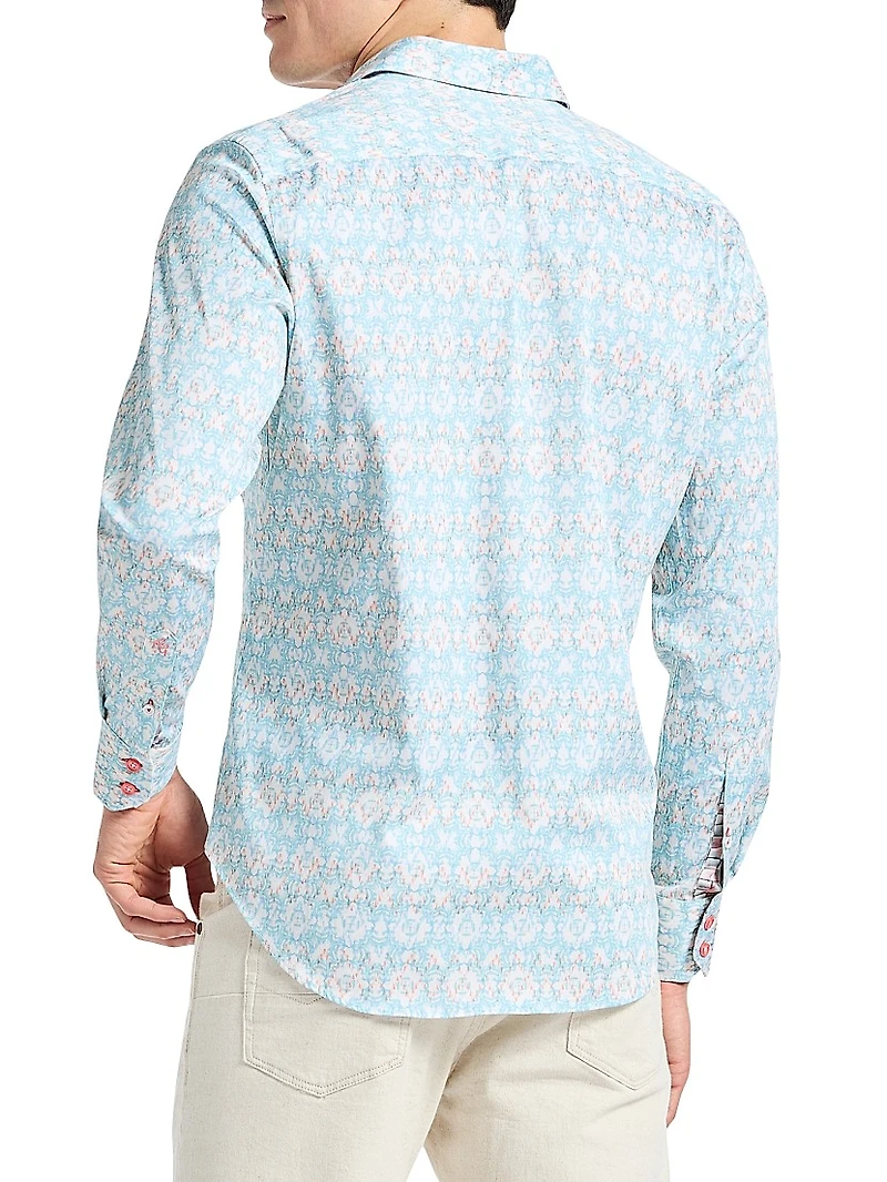 Mariage Abstract Cotton-Blend Shirt