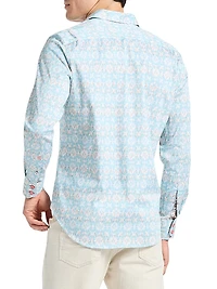 Mariage Abstract Cotton-Blend Shirt