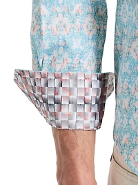 Mariage Abstract Cotton-Blend Shirt