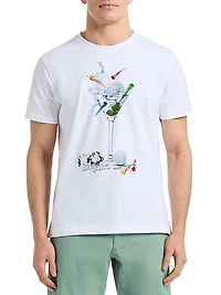 On The Green Graphic Cotton T-Shirt