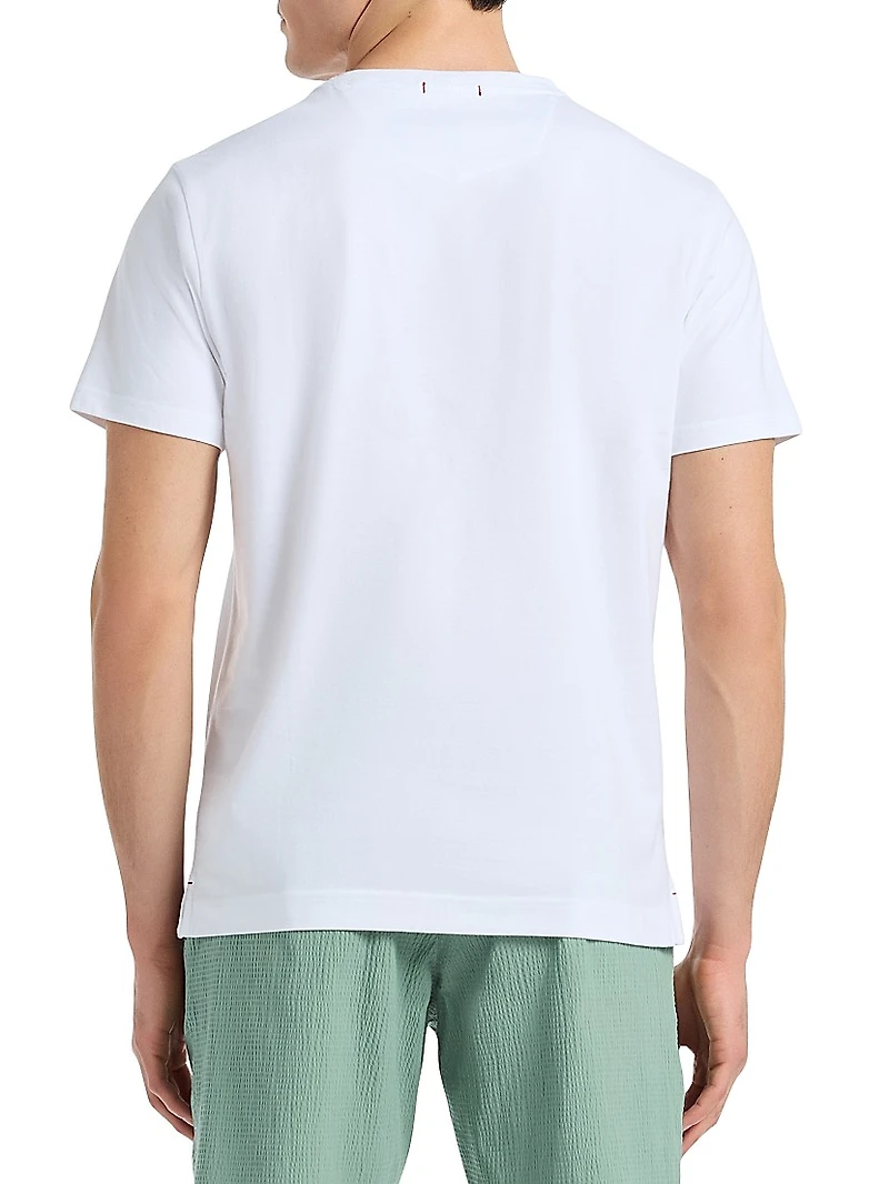 On The Green Graphic Cotton T-Shirt