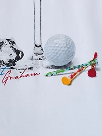 On The Green Graphic Cotton T-Shirt