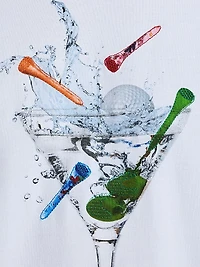 On The Green Graphic Cotton T-Shirt