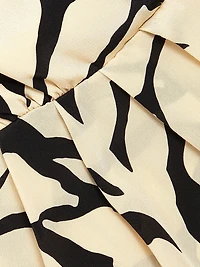 Dream Flowers Silk Midi-Dress