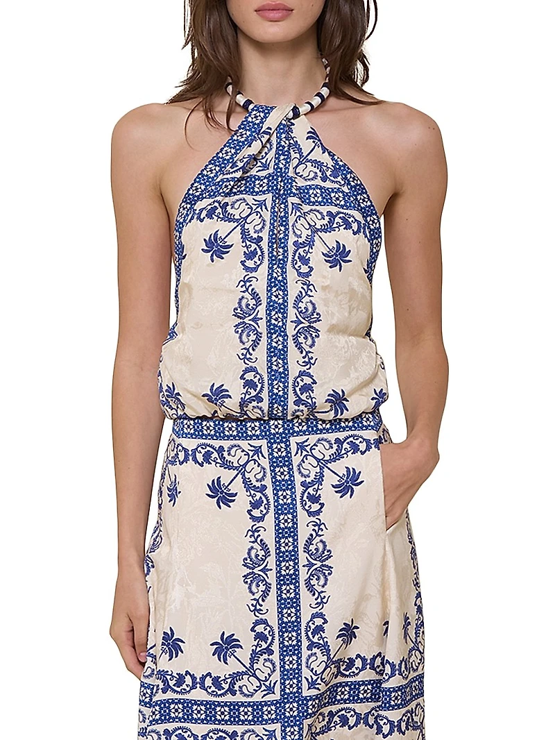 Galena Cantos Andaluz Halter Top