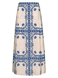 Galena Lucena A-Line Maxi Skirt