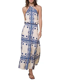 Galena Lucena A-Line Maxi Skirt