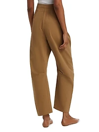 Everything Tie-Waist Barrel-Leg Pants