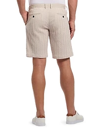 Fornillo Striped Woven Drawstring Shorts