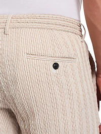 Fornillo Striped Woven Drawstring Shorts