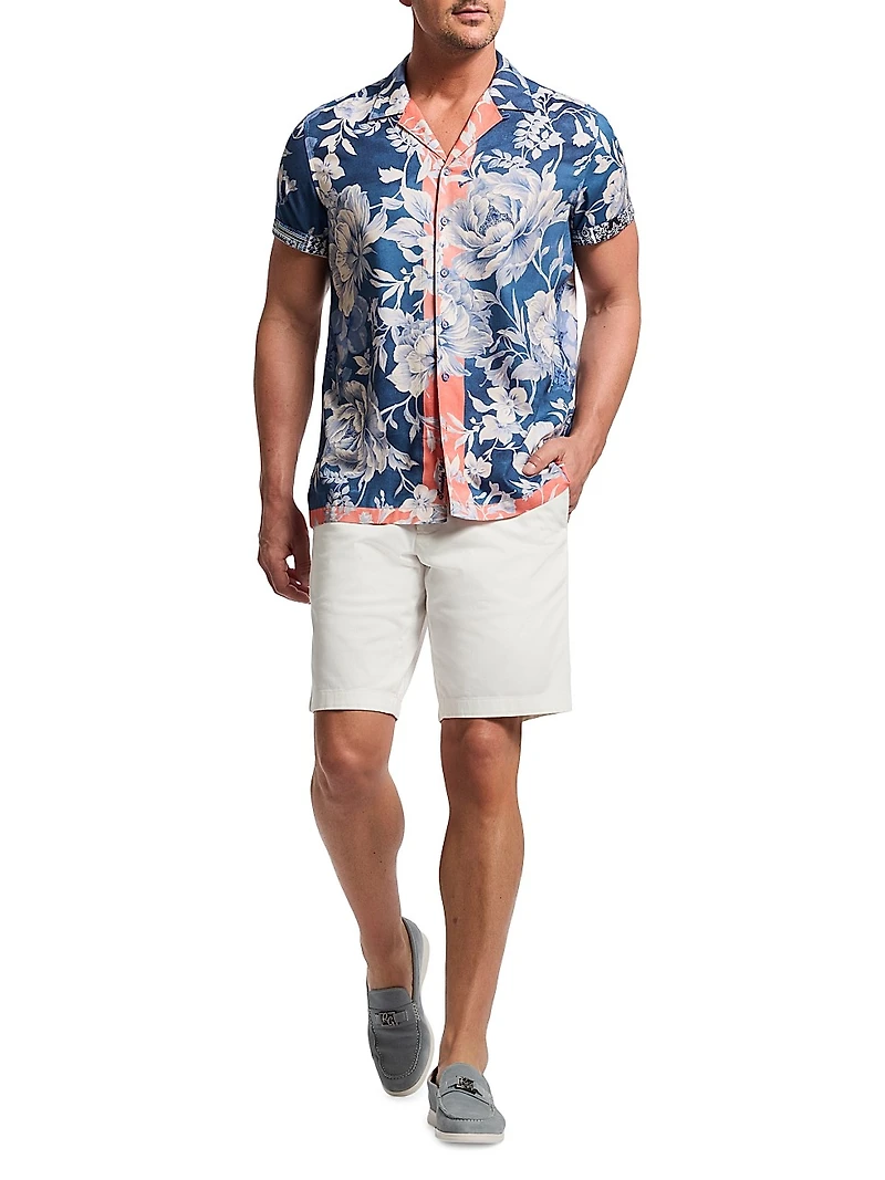 Malta Floral Woven Shirt