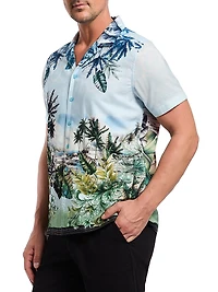 Sahara Printed Camp Shirt