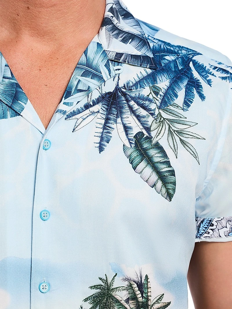 Sahara Printed Camp Shirt