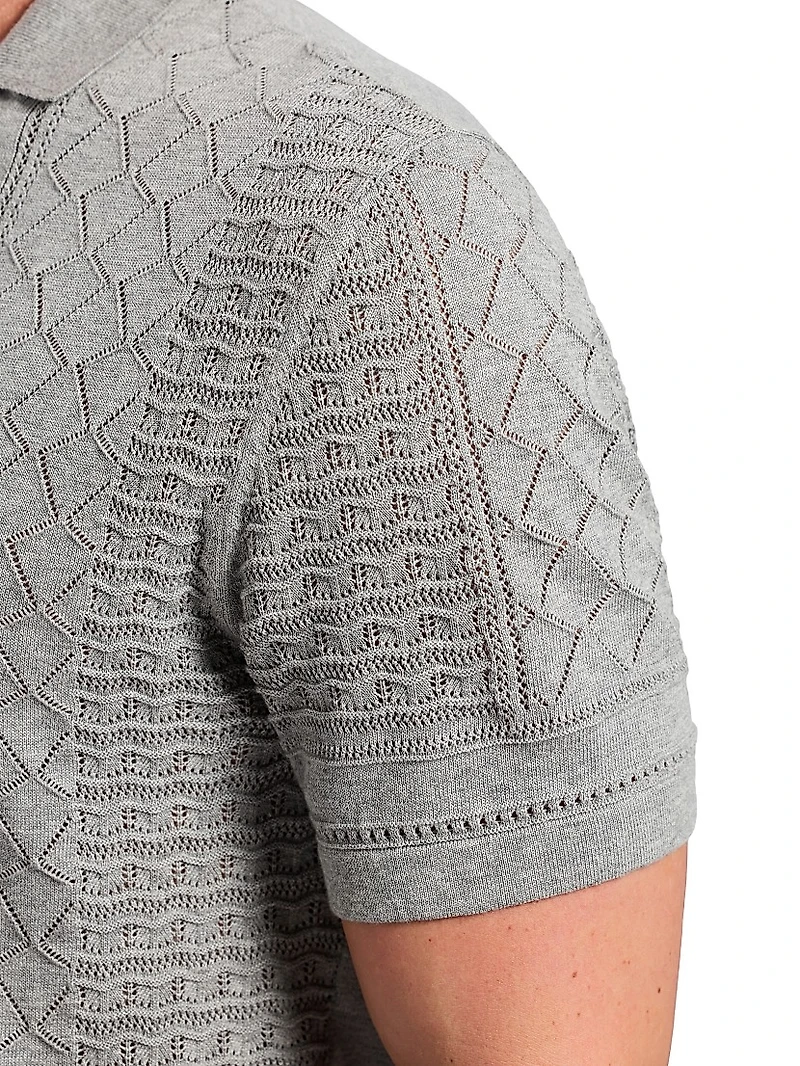 Delmar Knitted Camp Shirt