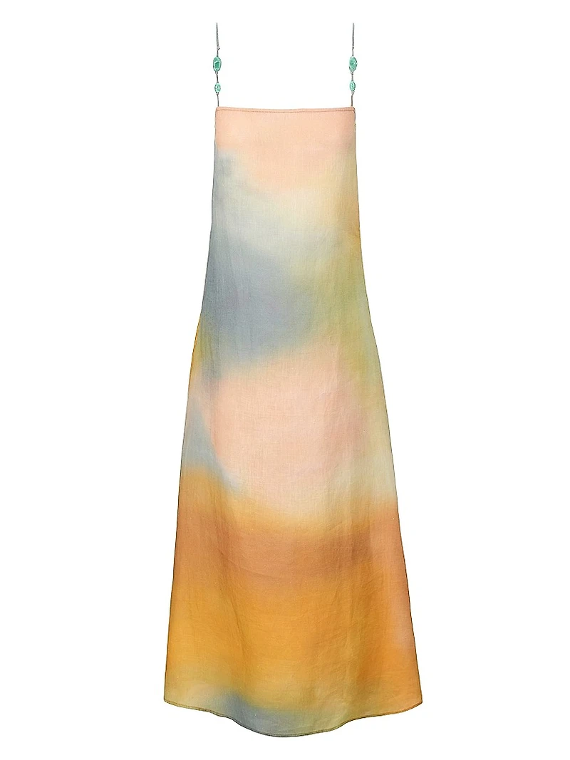 Laura Linen Maxi Dress