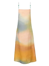 Laura Linen Maxi Dress