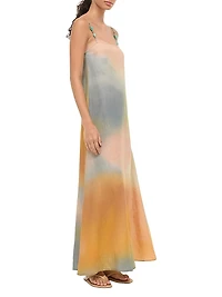 Laura Linen Maxi Dress
