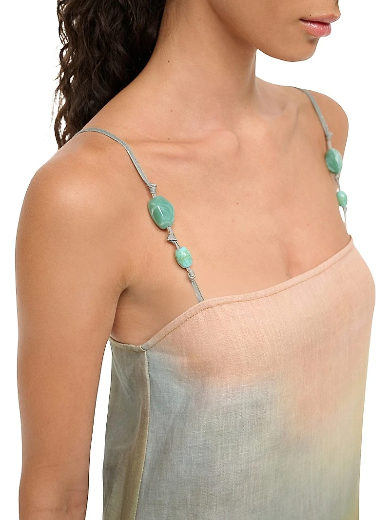 Laura Linen Maxi Dress