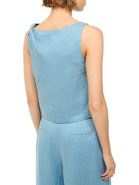 Boa Linen Top