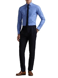 Classic-Fit Checked Cotton Poplin Shirt