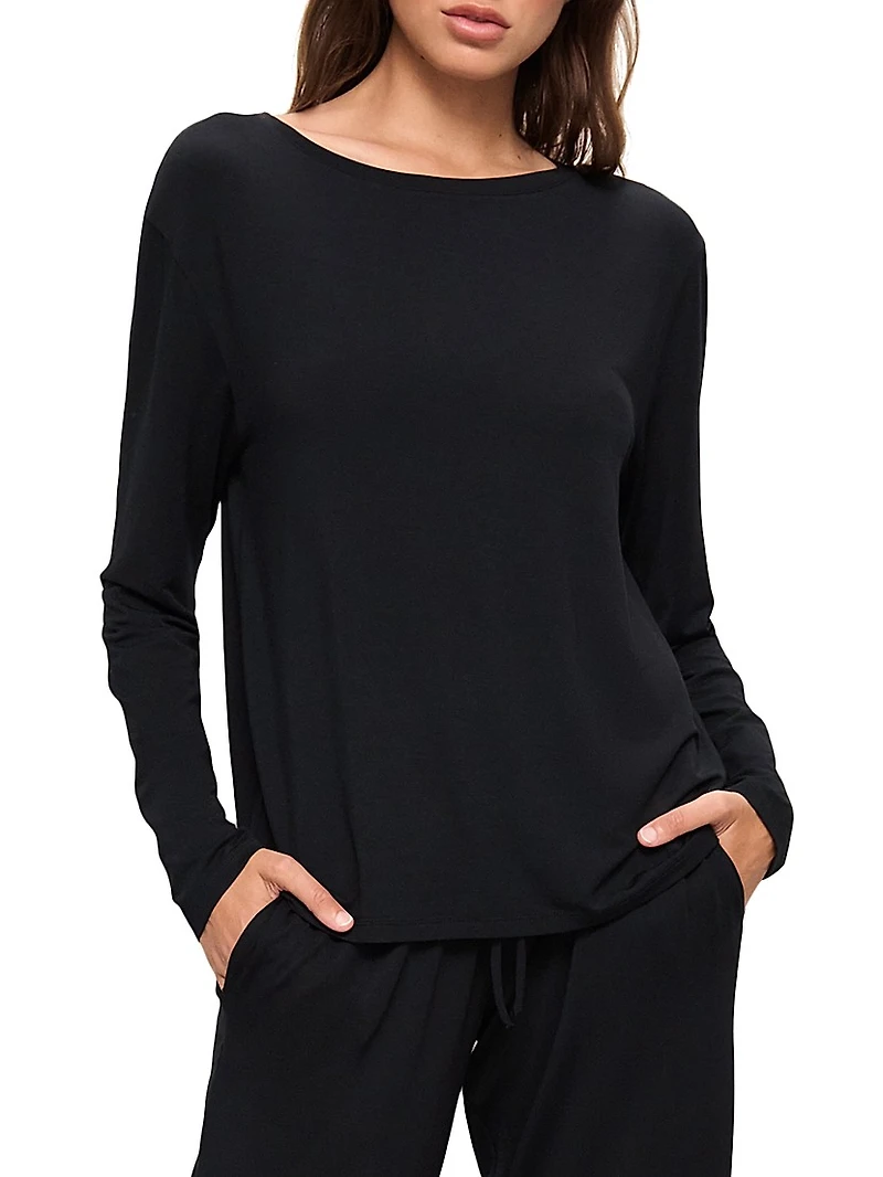 Gisele Boatneck Lounge Top
