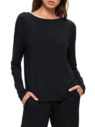Gisele Boatneck Lounge Top