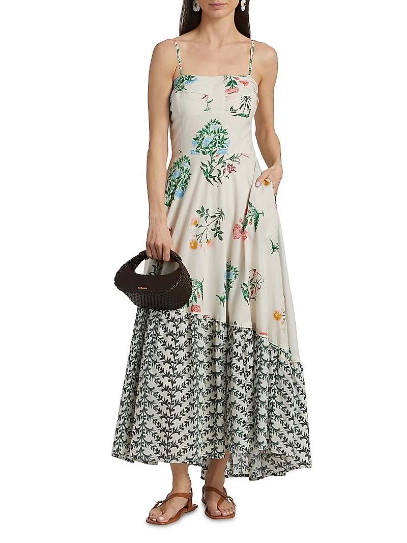 Almirante Valery Floral Midi-Dress