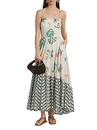 Almirante Valery Floral Midi-Dress