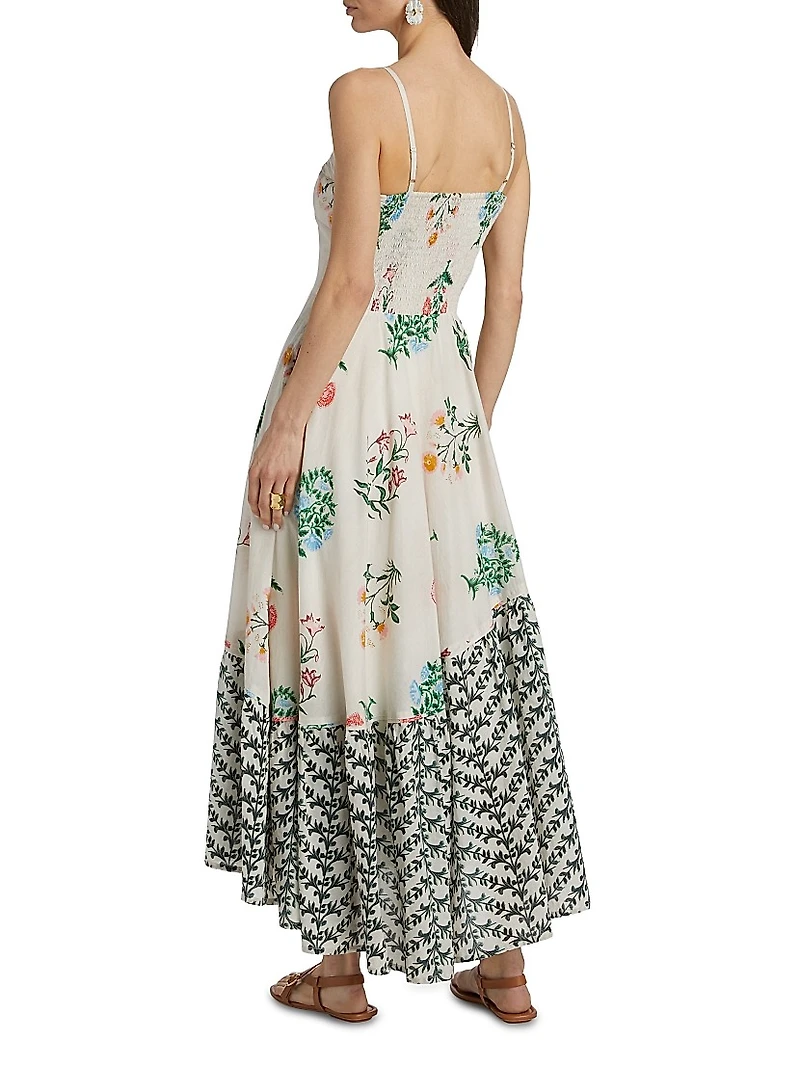 Almirante Valery Floral Midi-Dress
