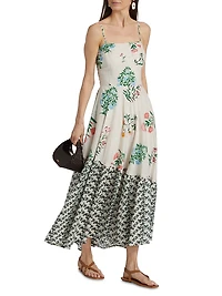 Almirante Valery Floral Midi-Dress
