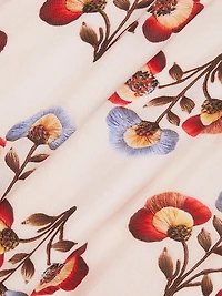 Caballito Vito Floral Long-Sleeve Minidress