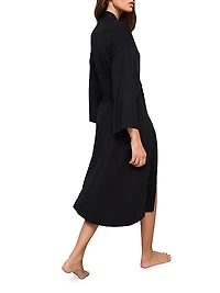 Gisele Kimono-Inspired Midi Robe