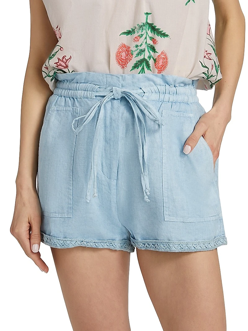 Riobamba Tegan Linen Shorts