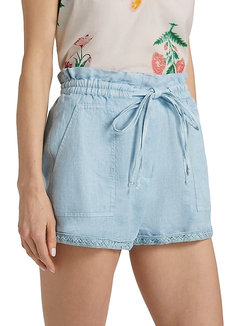 Riobamba Tegan Linen Shorts