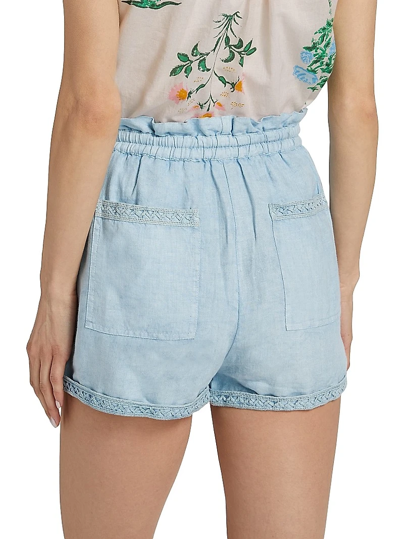 Riobamba Tegan Linen Shorts