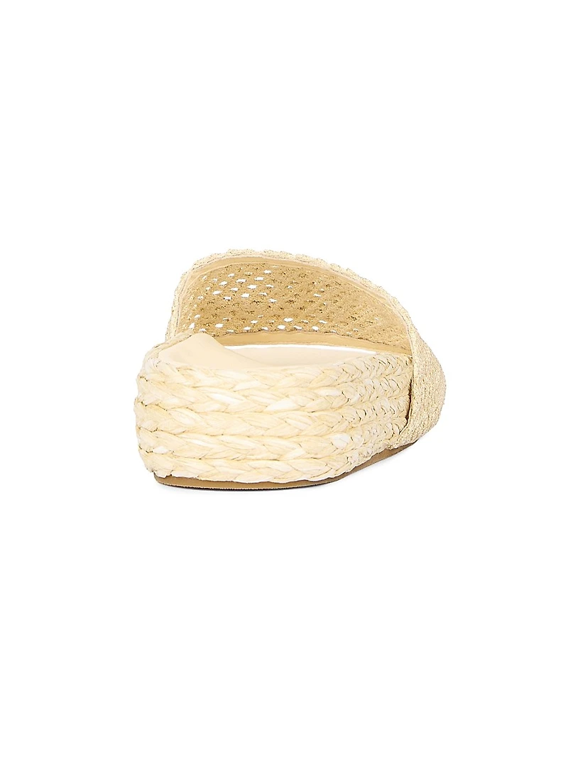 Isla Logo Espadrille Sandals