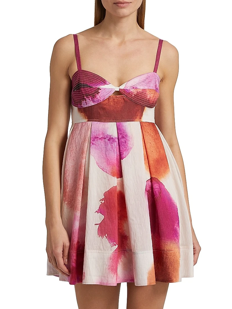 Allison Printed Minidress