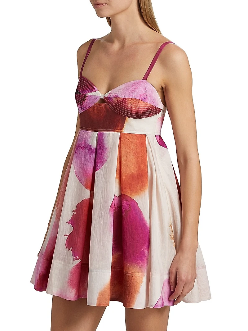 Allison Printed Minidress
