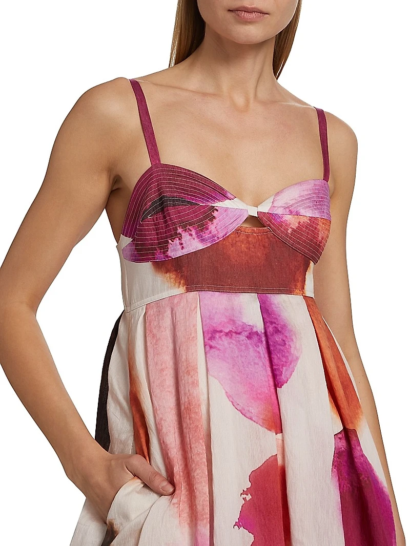 Allison Printed Minidress
