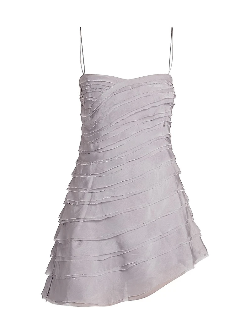 Yealana Asymmetrical Minidress